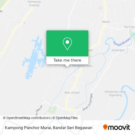 Kampong Panchor Murai map