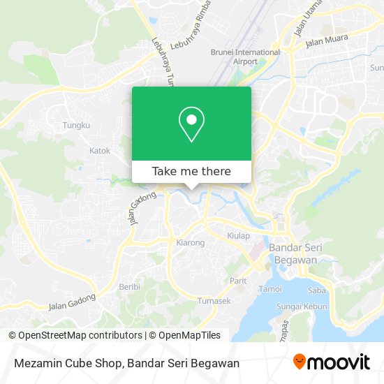 Mezamin Cube Shop map