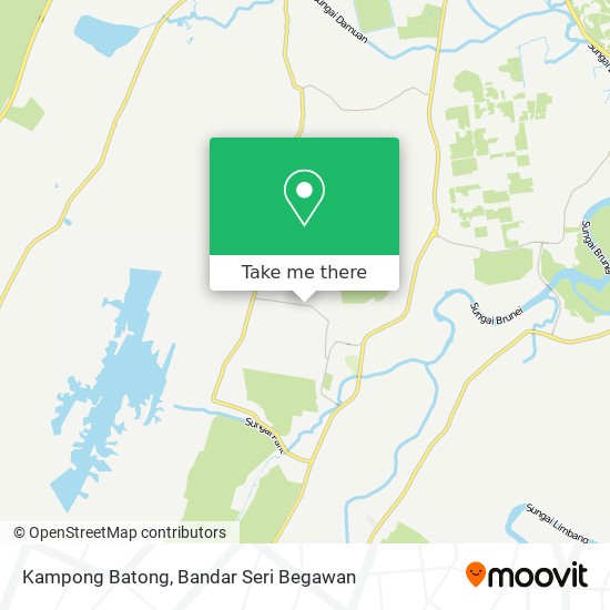 Kampong Batong map