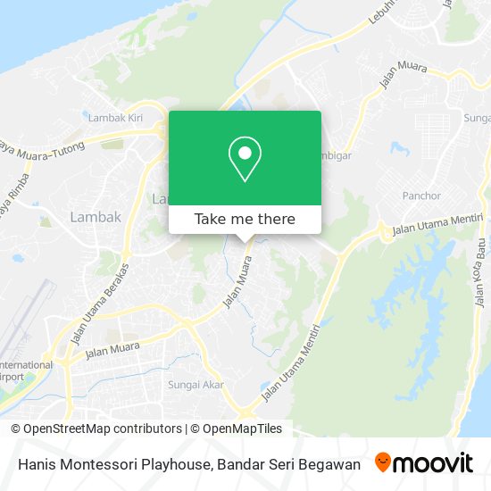 Hanis Montessori Playhouse map