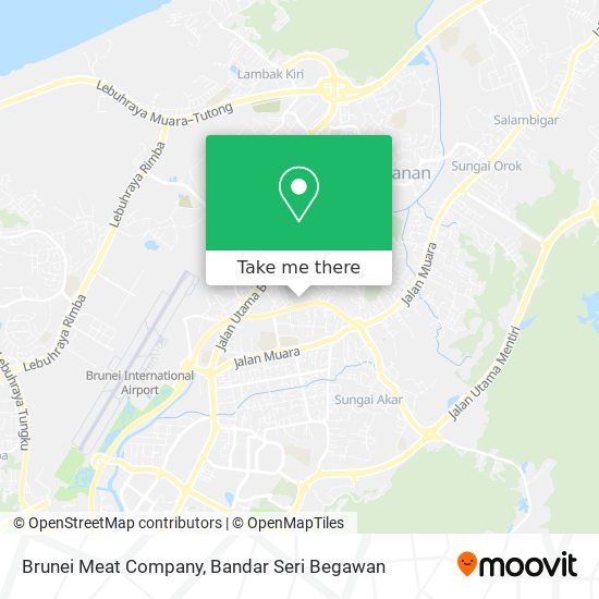 Brunei Meat Company map