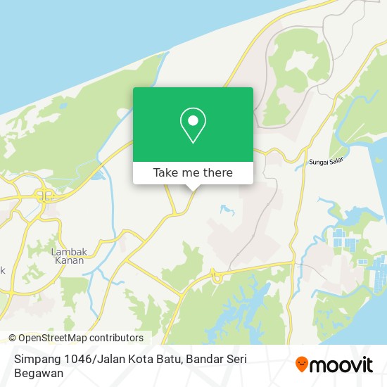 Simpang 1046/Jalan Kota Batu map