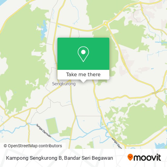 Kampong Sengkurong B map