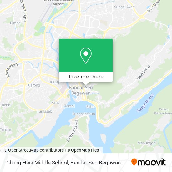 Chung Hwa Middle School map