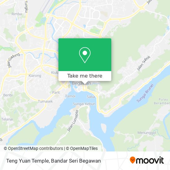 Teng Yuan Temple map