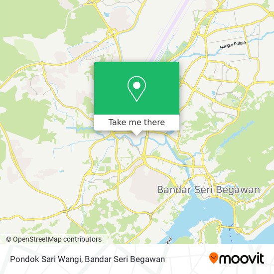 Pondok Sari Wangi map