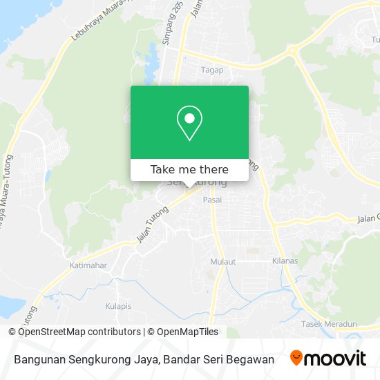 Bangunan Sengkurong Jaya map