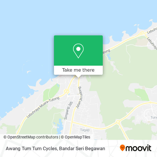 Awang Tum Tum Cycles map