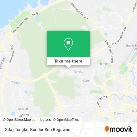 Stkrj Tungku map