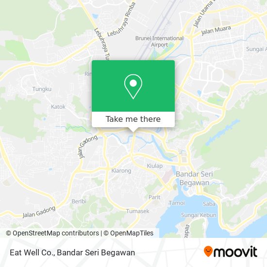 Eat Well Co. map