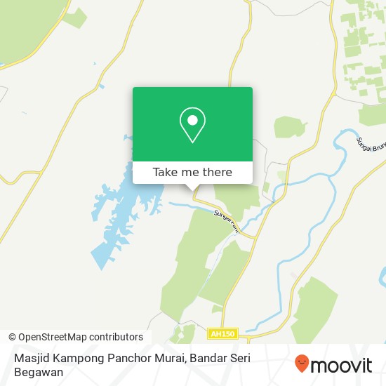 Masjid Kampong Panchor Murai map