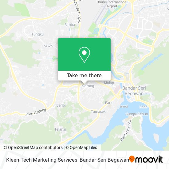 Kleen-Tech Marketing Services map