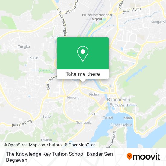 The Knowledge Key Tuition School map