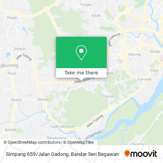 Simpang 659/Jalan Gadong map