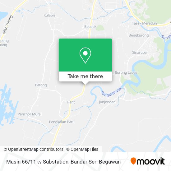 Masin 66/11kv Substation map