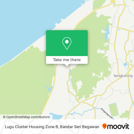 Lugu Cluster Housing Zone B map