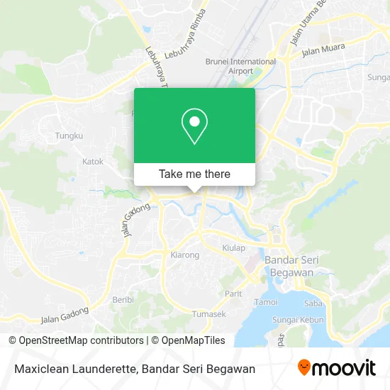 Maxiclean Launderette map