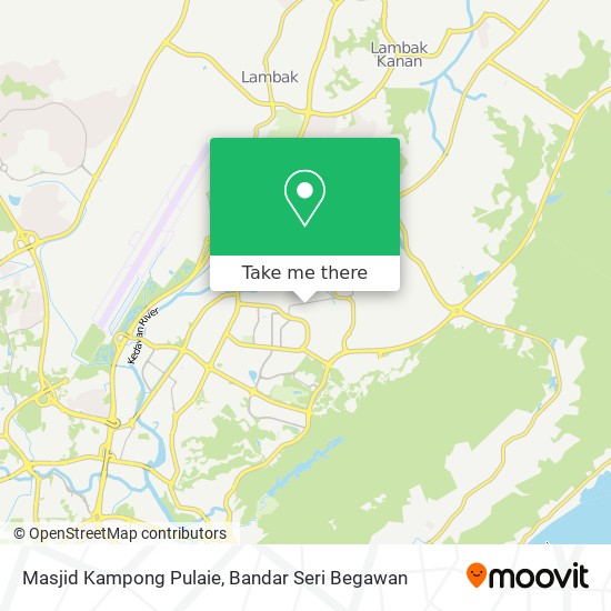 Masjid Kampong Pulaie map