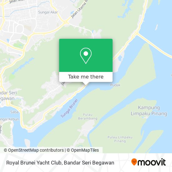 Royal Brunei Yacht Club map