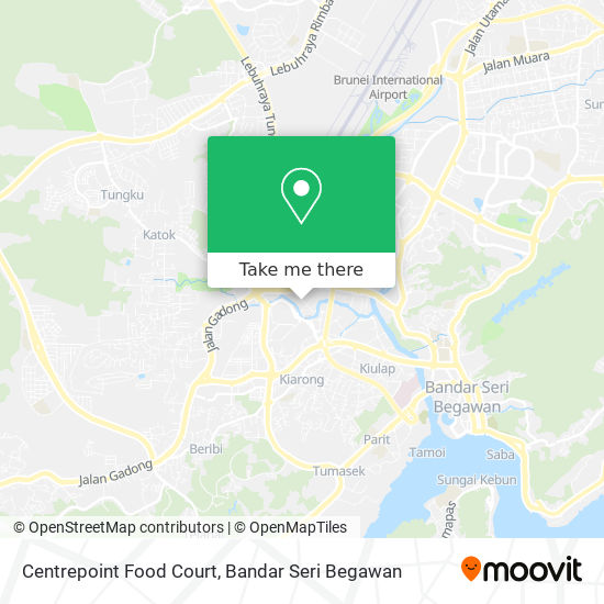 Centrepoint Food Court map