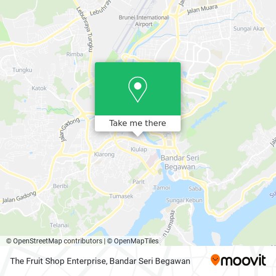 The Fruit Shop Enterprise map
