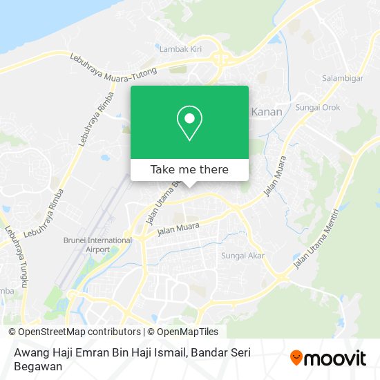 Awang Haji Emran Bin Haji Ismail map