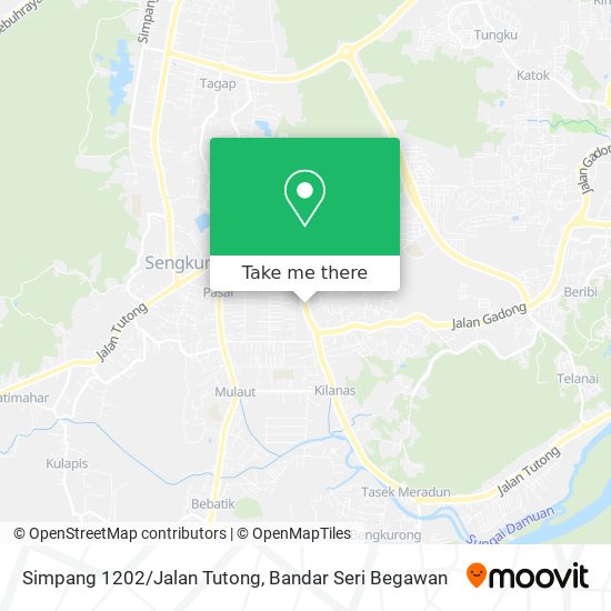 Simpang 1202/Jalan Tutong map