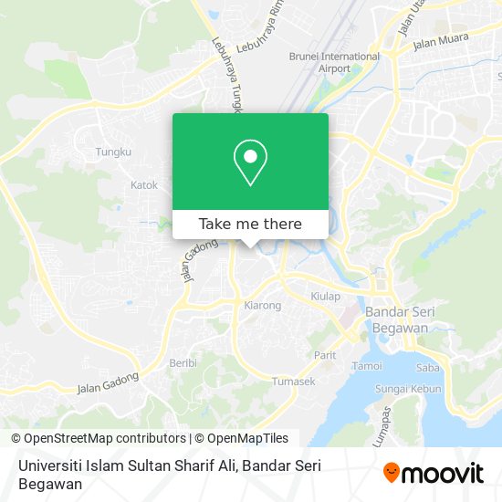 Universiti Islam Sultan Sharif Ali map