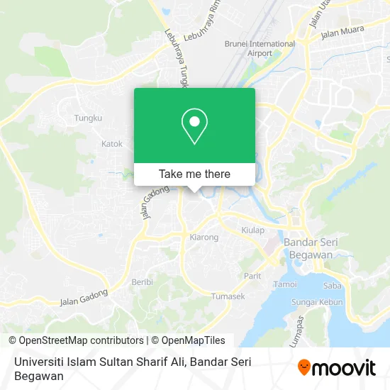 Universiti Islam Sultan Sharif Ali map