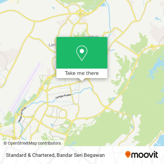 Standard & Chartered map