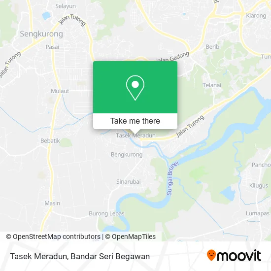 Tasek Meradun map