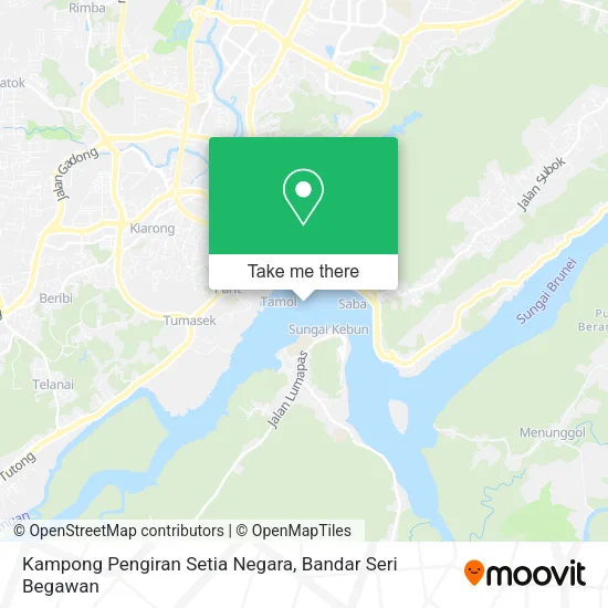 Kampong Pengiran Setia Negara map