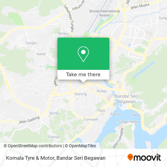 Komala Tyre & Motor map