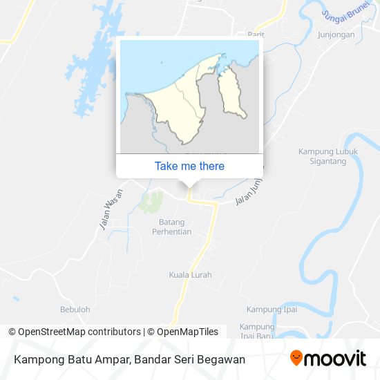 Kampong Batu Ampar map
