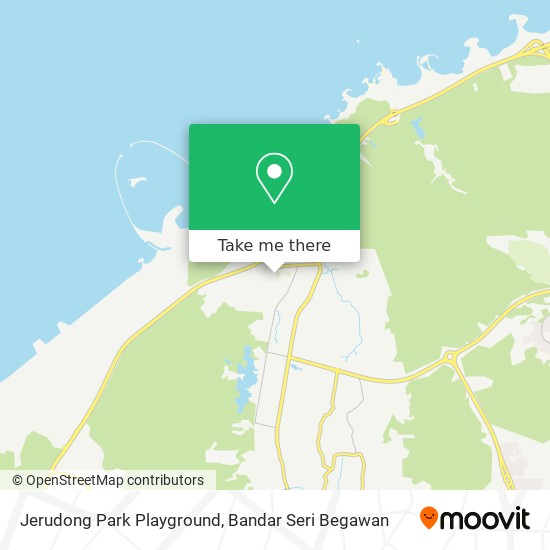 Jerudong Park Playground map