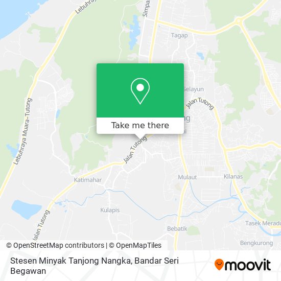Stesen Minyak Tanjong Nangka map