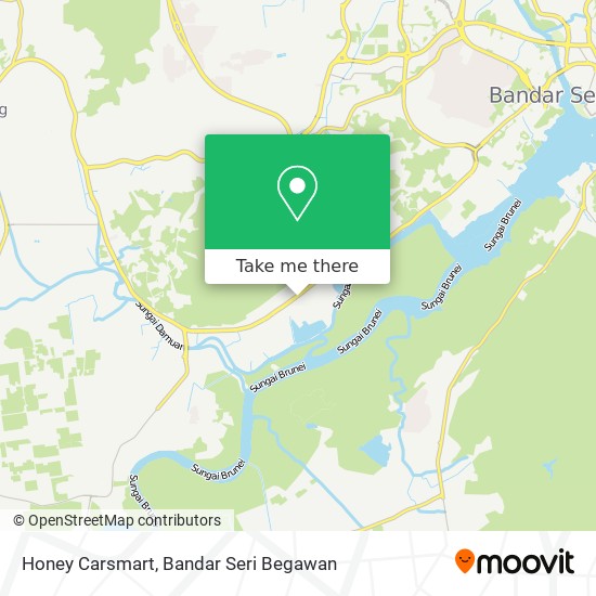 Honey Carsmart map