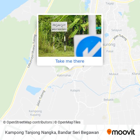 Kampong Tanjong Nangka map