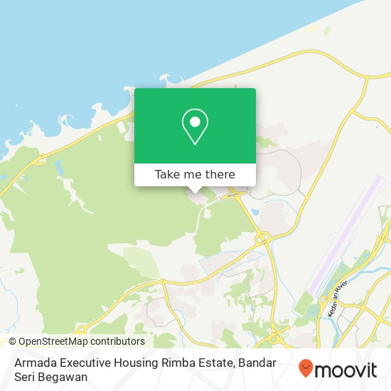 Armada Executive Housing Rimba Estate map