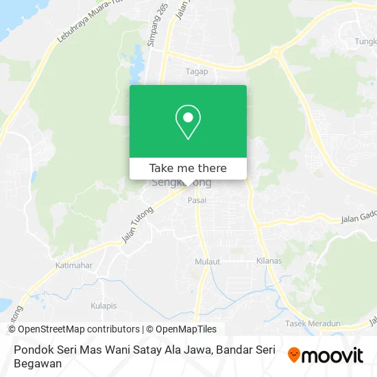 Pondok Seri Mas Wani Satay Ala Jawa map