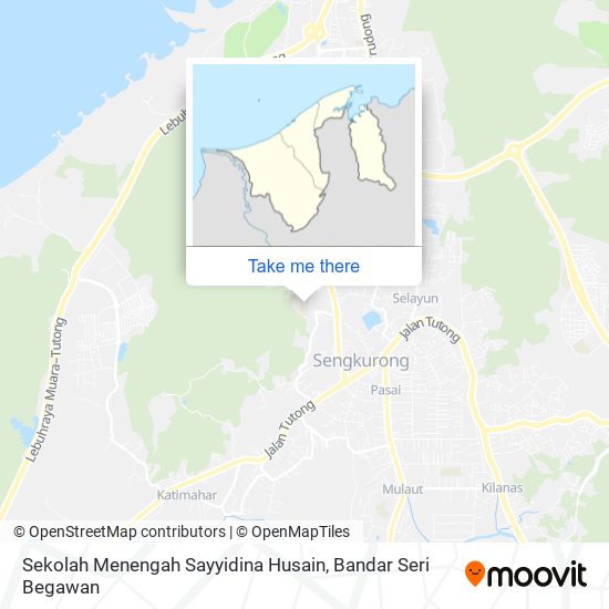 Sekolah Menengah Sayyidina Husain map