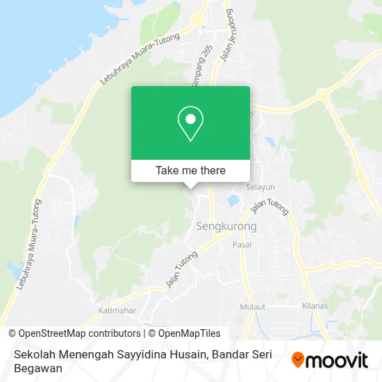 Sekolah Menengah Sayyidina Husain map