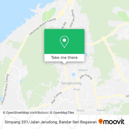 Simpang 201/Jalan Jerudong map