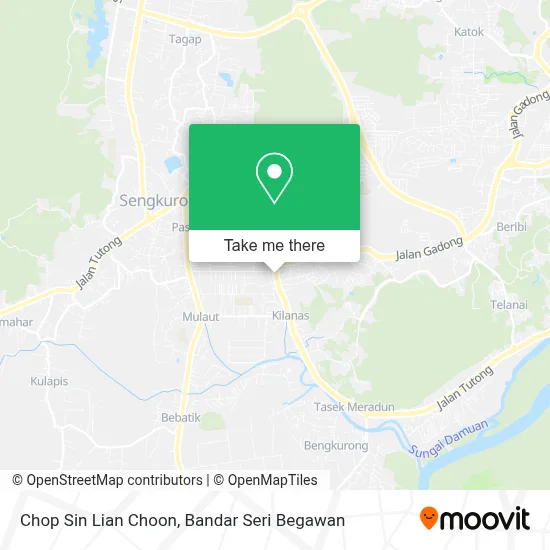 Chop Sin Lian Choon map