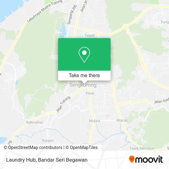 Laundry Hub map