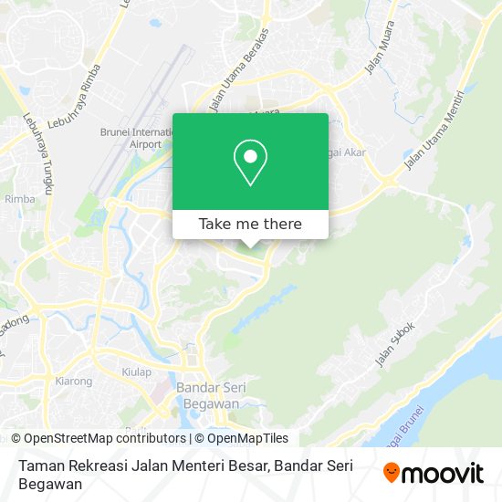 Taman Rekreasi Jalan Menteri Besar map
