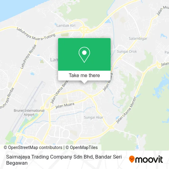 Saimajaya Trading Company Sdn Bhd map