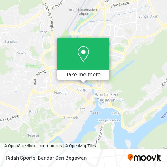 Ridah Sports map