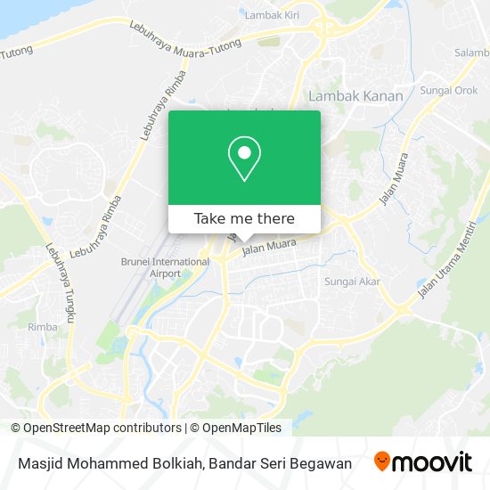 Masjid Mohammed Bolkiah map