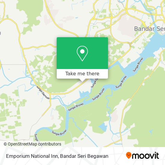 Emporium National Inn map